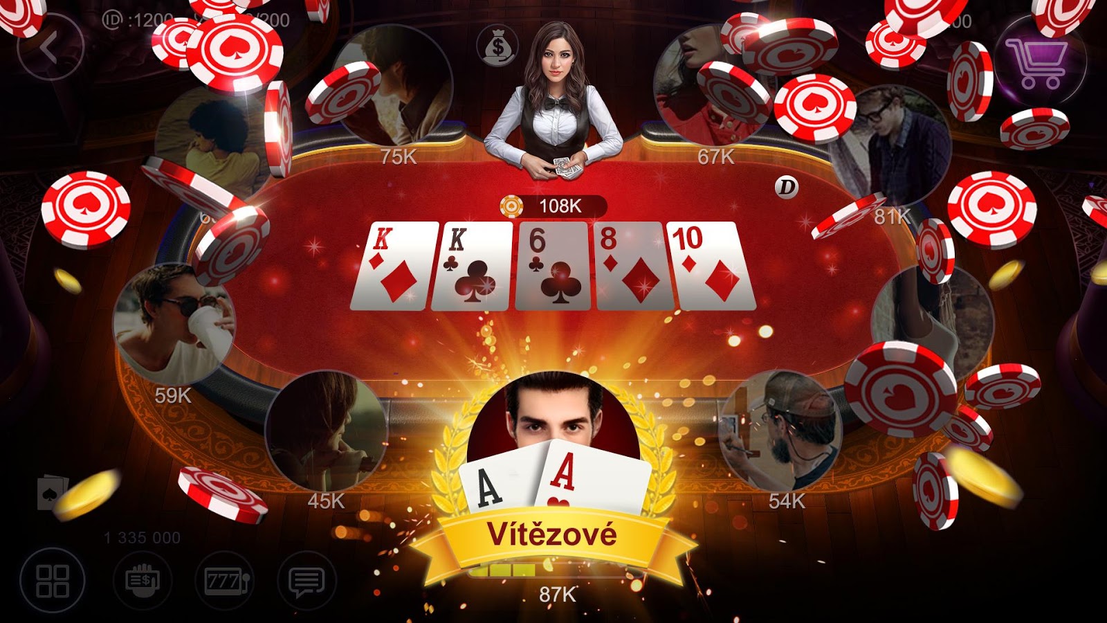 Poker...doufám  že se na popisky nikdo nekouká...